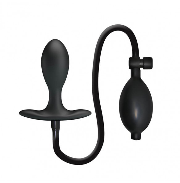 MR PLAY - Inflatable Anal Plug (Black)